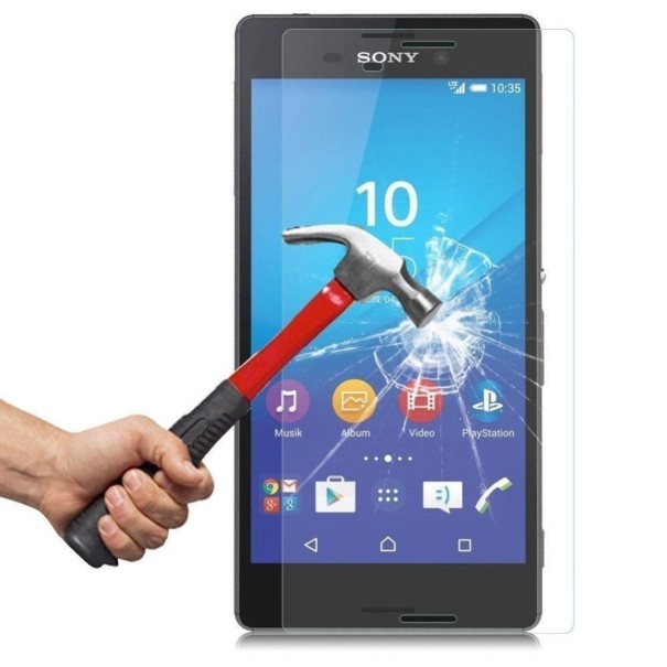 Vidro temperado transparente para Sony Xperia Z1