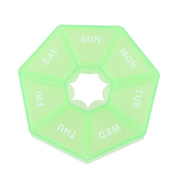 Viikoittainen lääkeannostelija P3162 vihreä