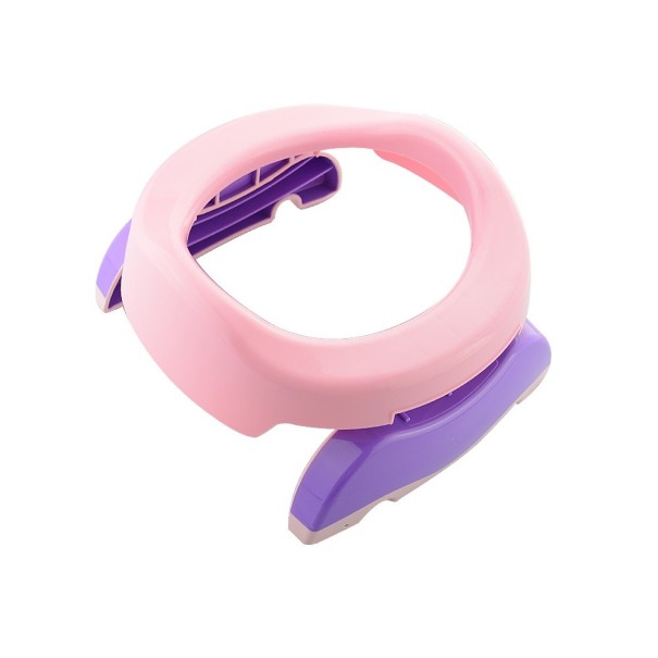 Vikbar bärbar potta för barn J1604 rosa