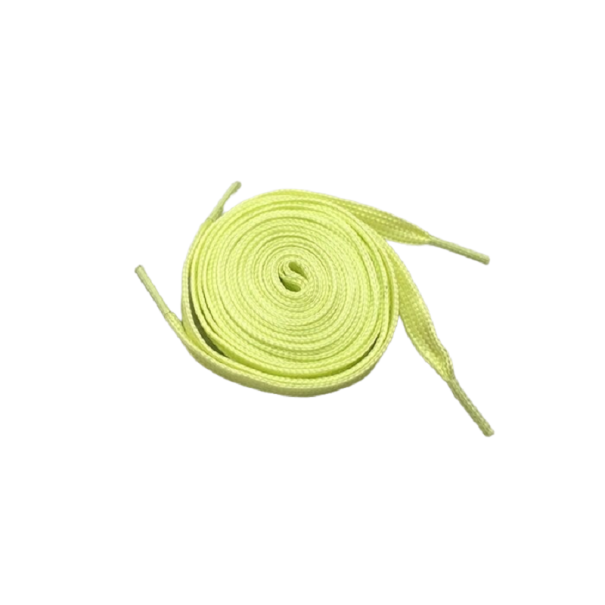 Világító cipőfűző sárga 120 cm