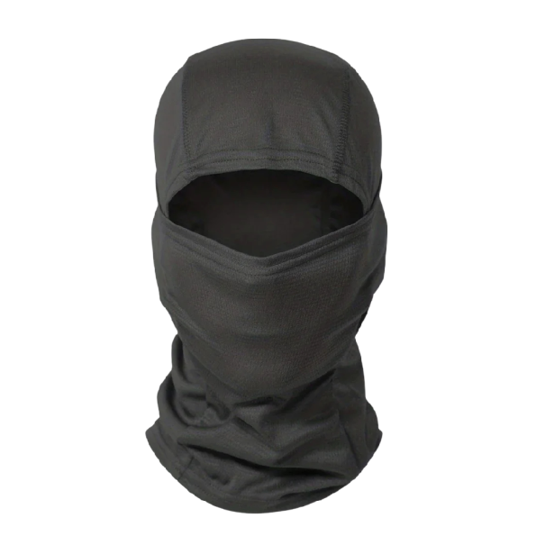 Vindafvisende balaclava 37 x 25 cm Polyester Balaclava til cykling, vandreture og skiløb Beskyttelse af hoved og ansigt under sport sort