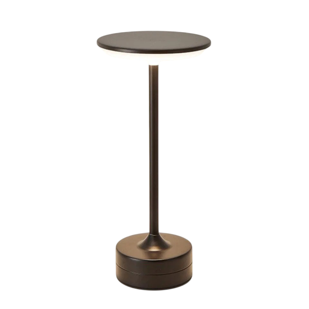 Vintage bureaulamp 130 x 282 mm, retro stijl, verstelbare lichtintensiteit, USB-C opladen, aanraakvlak, metalen lamp, 5V, 4W zwart