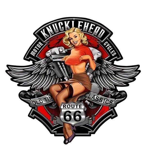 Vintage Car Sticker B462 1