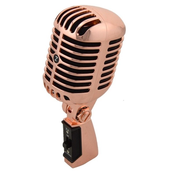 Vintage Microphone copper