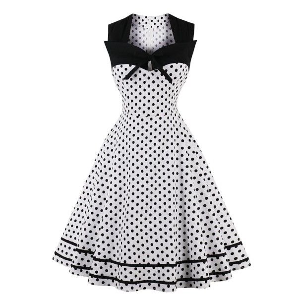 Vintage šaty so širokou sukňou L 3