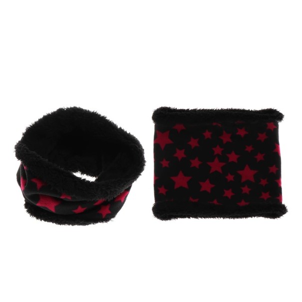 Vinterbarnscarf med mönster J3488 2