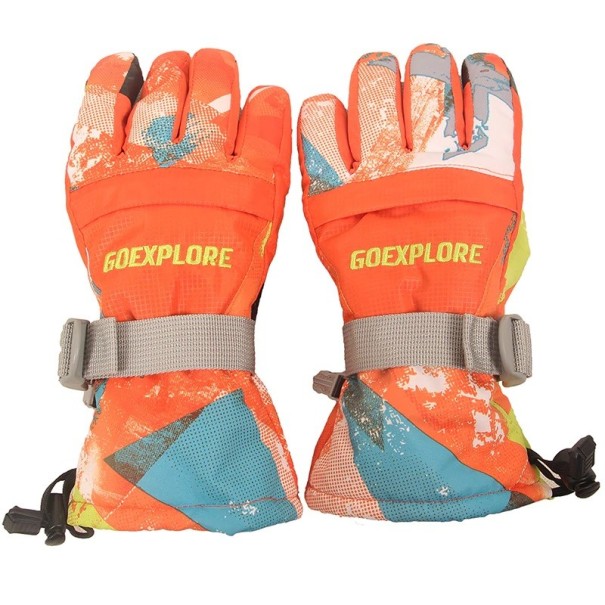 Vinterhandsker med berøring J2759 orange XL