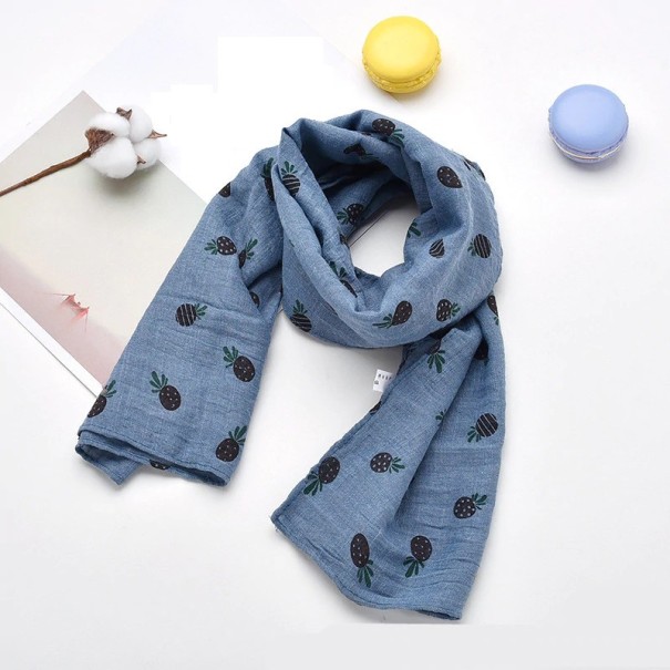 Vinterscarf för barn med ananas J3136