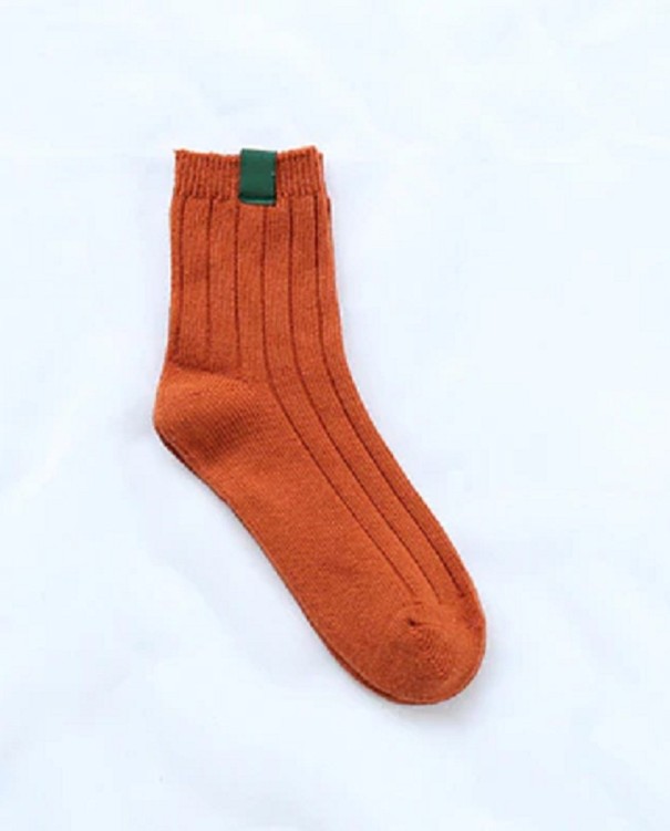 Vintersokker orange