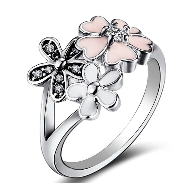 Virágos női gyűrű D1371 7