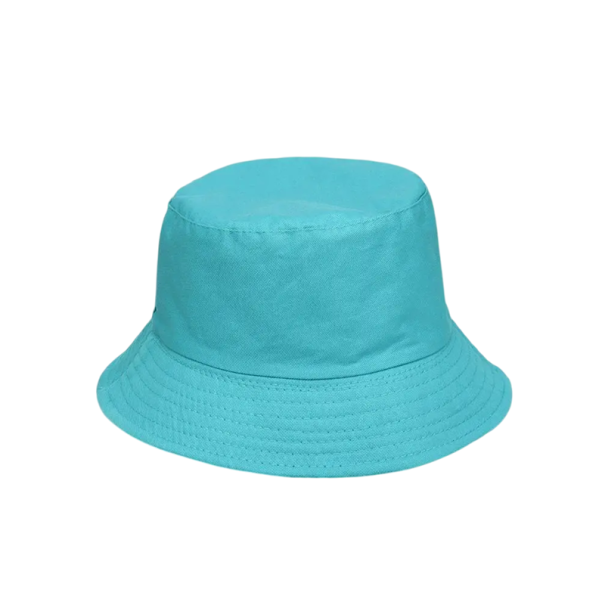 Vissershoed voor volwassenen Katoenen visserhoed Hoofdomtrek 56–58 cm Lichte bescherming tegen de zon Comfortabele pet voor buiten turquoise
