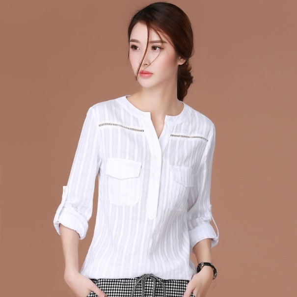 Vit damblus Melissa L