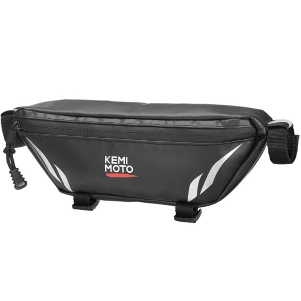 Vízálló kormánytáska 31,9x10,49 cm Motorkerékpár táska BMW szerszámtárolóhoz PVC utazótáska Motorkerékpár kiegészítők ezüst