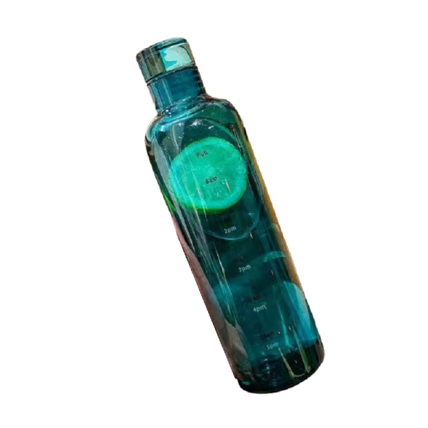Vizes palack 500 ml P3663 türkiz