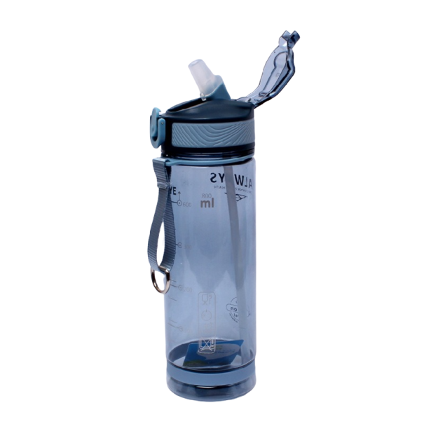 Vizes palack 800 ml P3668 sötétkék