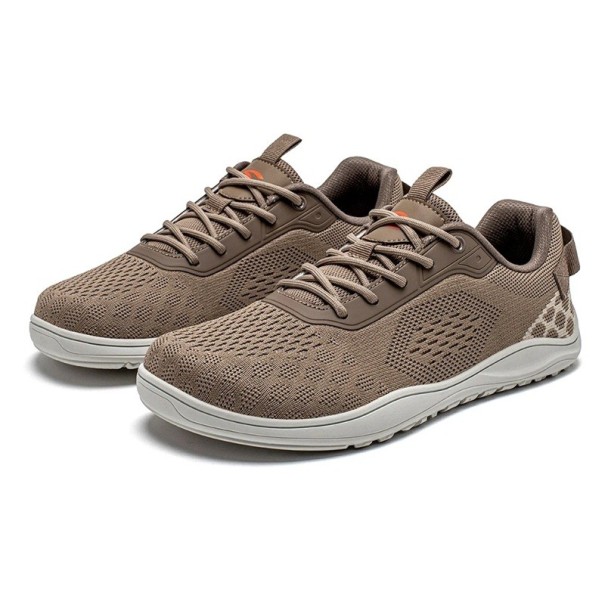 Vízicipő Barefoot fűzős légáteresztő rugalmas hálóból gumitalppal Unisex Vízisportokhoz úszáshoz és strandra Könnyű lábbeli a tengerhez barna 44