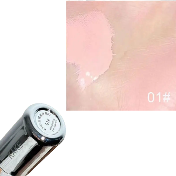 Vloeibare blush in stickvorm met sponsapplicator Multifunctionele crèmige blush voor wangen en lippen Zachte textuur Gemakkelijke applicatie 1