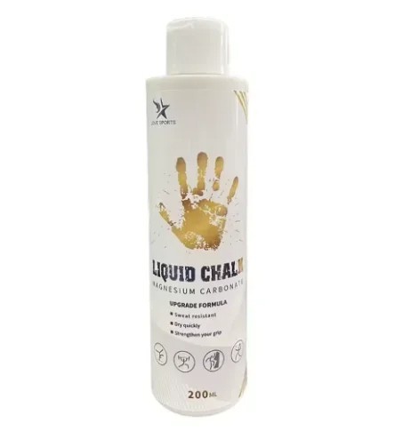 Vloeibare magnesium 200 ml Voorkomt zweten van de handpalmen en uitglijden tijdens de training Witte sportmagnesium voor gewichtheffen, klimmen, crossfit en gymnastiek 1