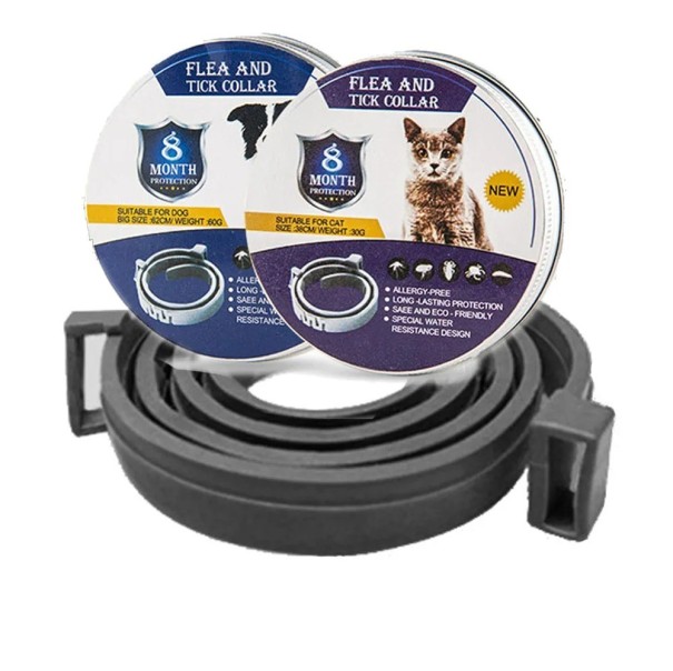 Vlooien- en tekenband voor katten van acht maanden oud, 38 cm