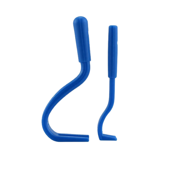Vlooien- en tekenverwijderingsset voor honden en katten Teken- en vlooienverwijderingstool Tekenverwijderingstools 2 stuks blauw