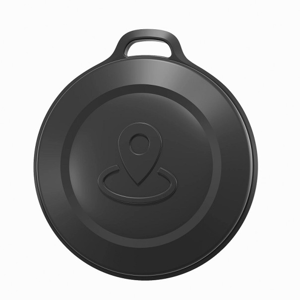 Vodeodolný bluetooth lokátor Mini GPS lokátor na kľúče, peňaženku Kompatibilný s Apple Find my 3,8 x 4,2 x 1,1 cm čierna