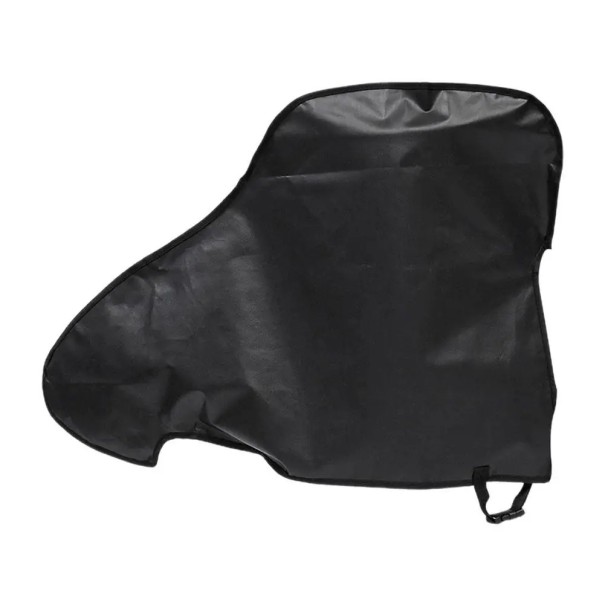 Voděodolný kryt tažného zařízení karavanu PVC Ochranný obal s přezkou UV odolný proti dešti sněhu prachu elastický lem 40x62x87 cm Černý 1
