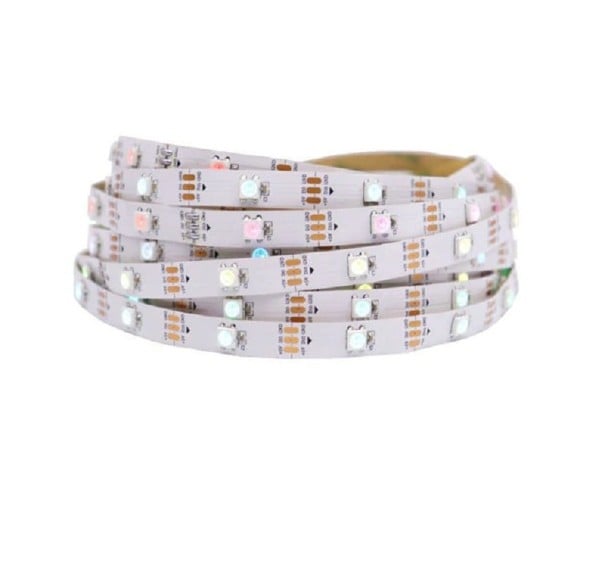 Voděodolný RGB LED pásek J279 bílá 1 m