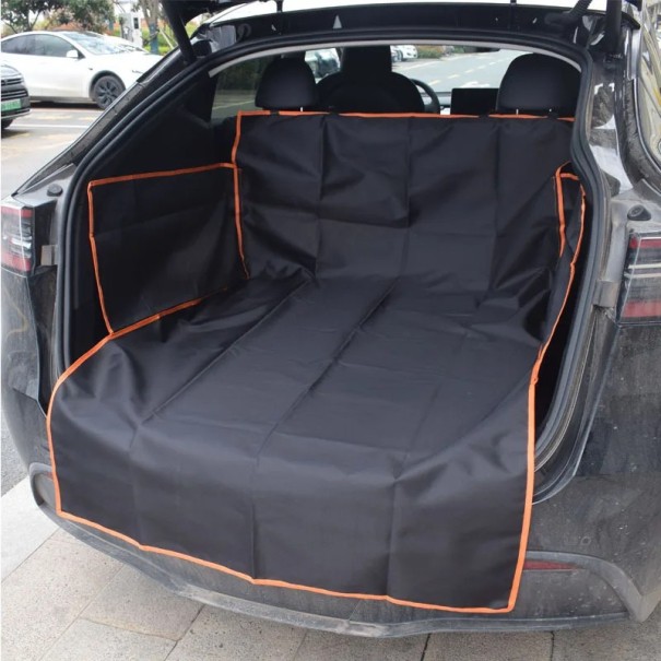 Vodoodolná ochranná deka do auta 185 x 105 x 38 cm Zadné sedadlá a kufor Ochrana auta pre prepravu psov a mačiek 1