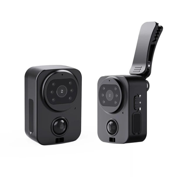 Vodotěsná mini kamera YNMEE PD01 černá s rozlišením 1080p nočním viděním a detekcí pohybu PIR pro monitorování majetku 1