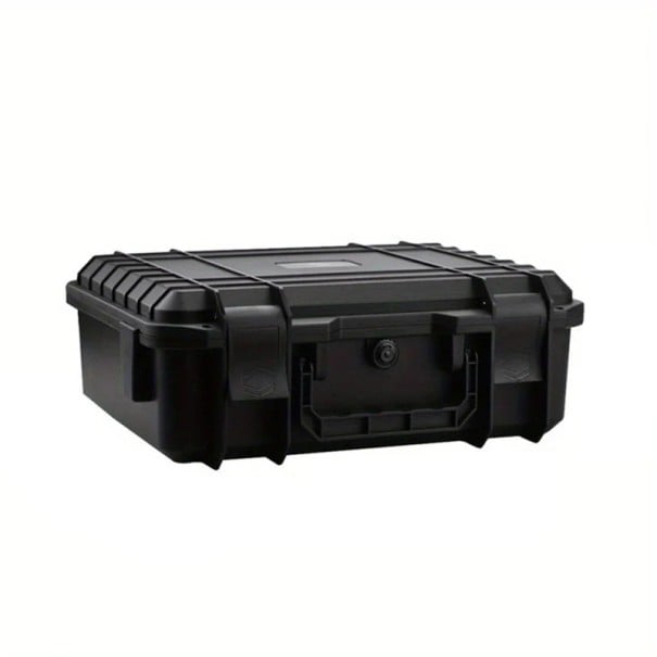 Vodotesný kufor na náradie Predrezaná pena a nárazuvzdorná ochrana 340 x 270 x 125 mm Plast Čierna Na prístroje aj hardware Prepravný organizér 1