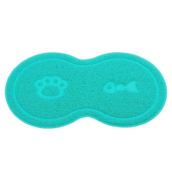 Voerbakmat voor hond en kat C749 turquoise