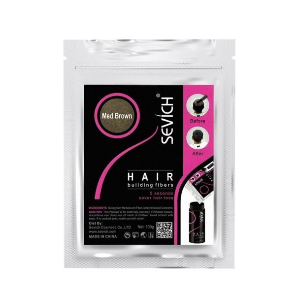 Volumenedző hajpor 100 g barna