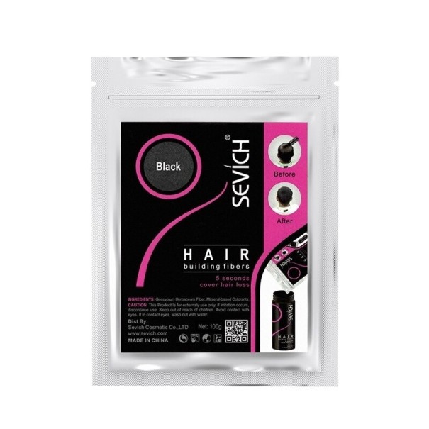 Volumengebendes Haarpuder 100 g schwarz