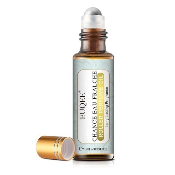 Vonný olej s roll- on aplikační kuličkou Esenciální olej na pokožku, do difuzéru, pro aromaterapii Olejíček s přírodním aroma 10 ml Chance Eau Fraiche