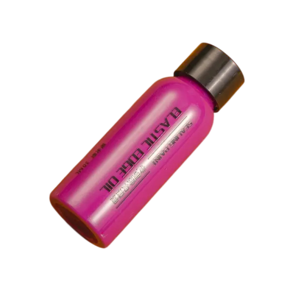 Vopsea pentru margini din piele 30 ml colorant pe bază de ulei pentru vopsirea și finisarea marginilor pielii pentru fabricarea și repararea încălțămintei și meșteșugurile din piele roz-violet