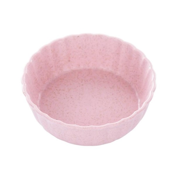 Vormige kom voor kruiden en sauzen roze 4