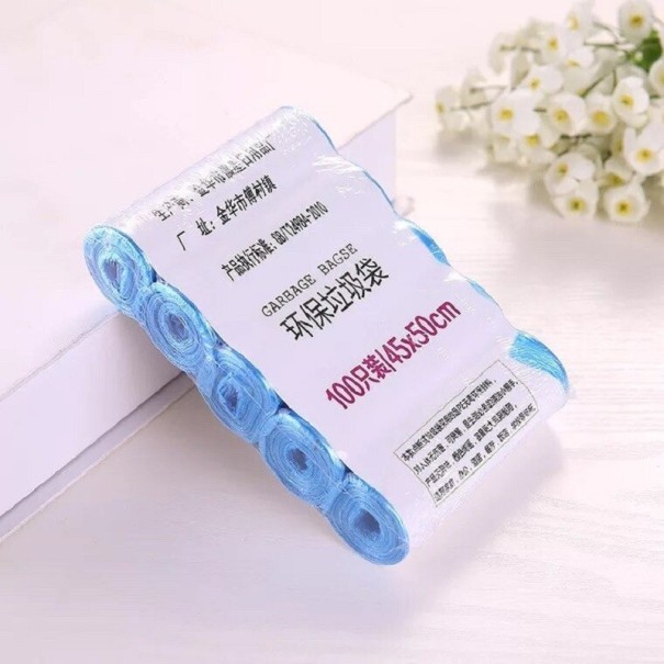 Vrece na odpadky 45 x 50 cm 100 ks modrá