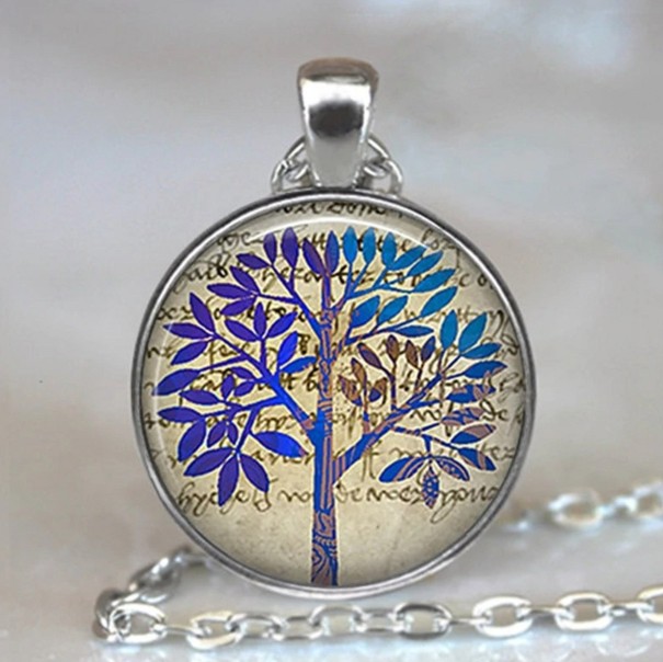 Vrouwen boom ketting 19