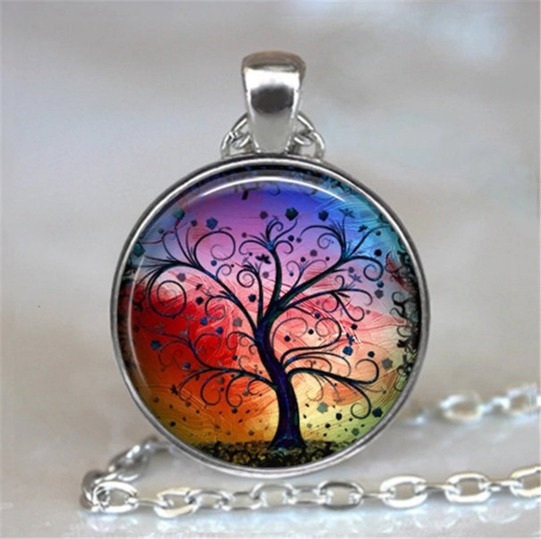 Vrouwen boom ketting 10