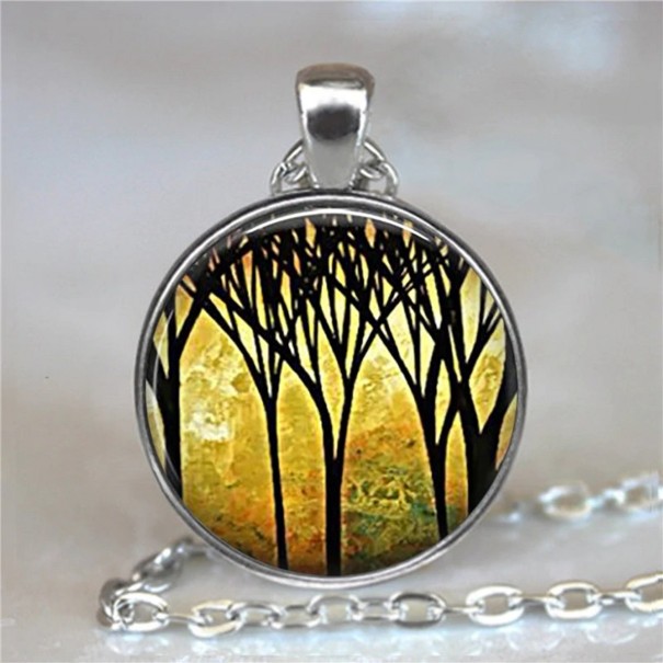 Vrouwen boom ketting 21
