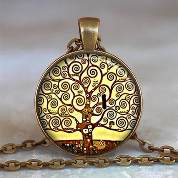 Vrouwen boom ketting 24