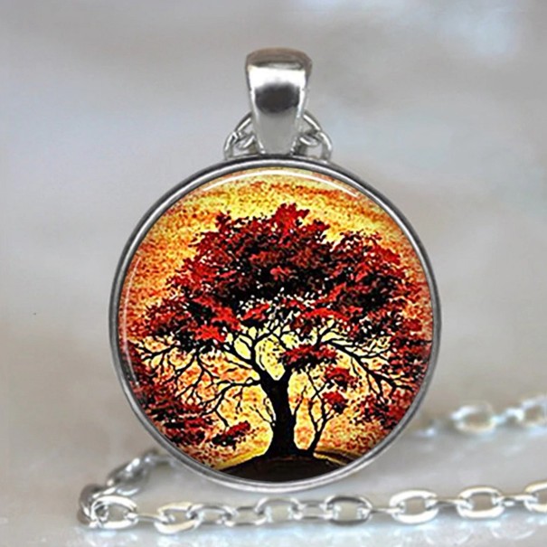 Vrouwen boom ketting 7