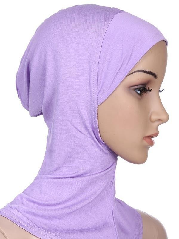 Vrouwen hijab lichtpaars