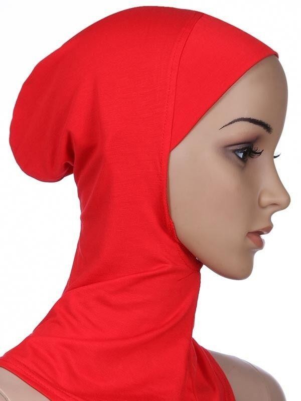 Vrouwen hijab rood