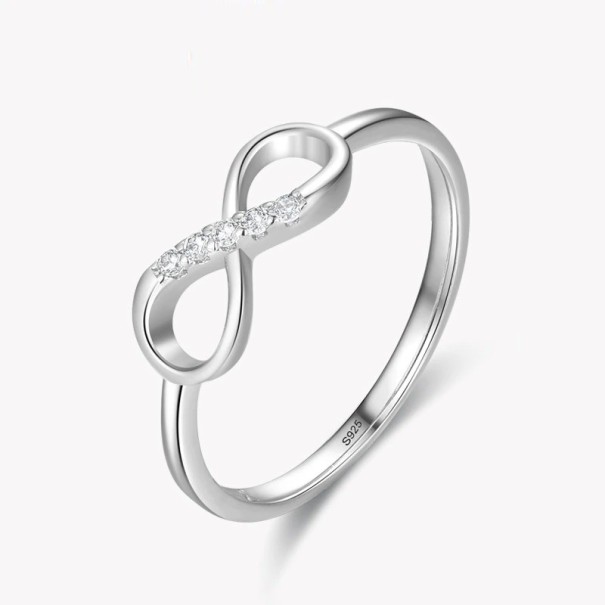 Vrouwen infinity ring D1552 8