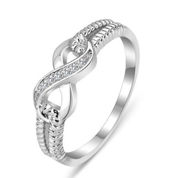 Vrouwen infinity ring D1918 10