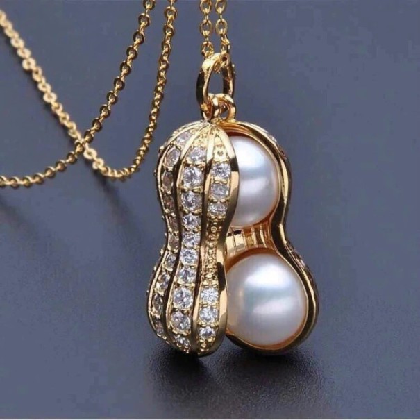 Vrouwen pinda ketting