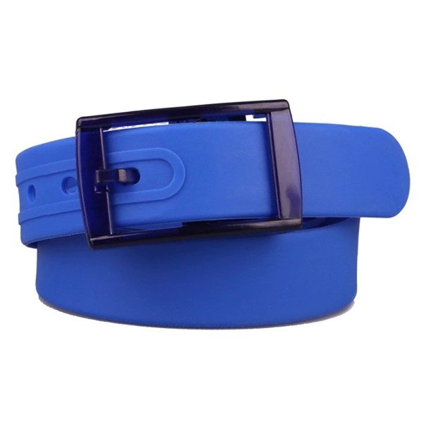 Vrouwen plastic riem donkerblauw