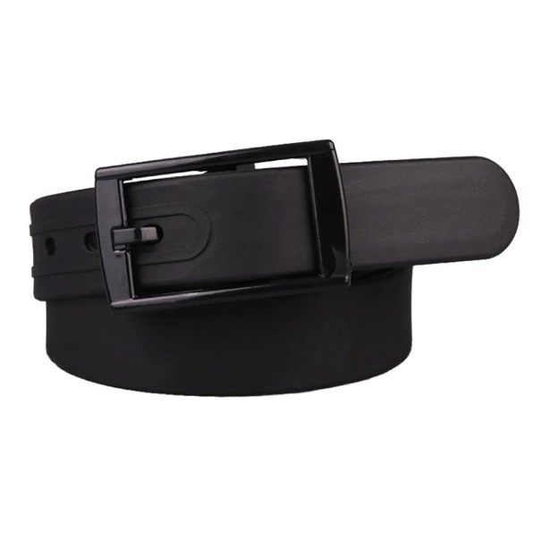 Vrouwen plastic riem koffiekleur