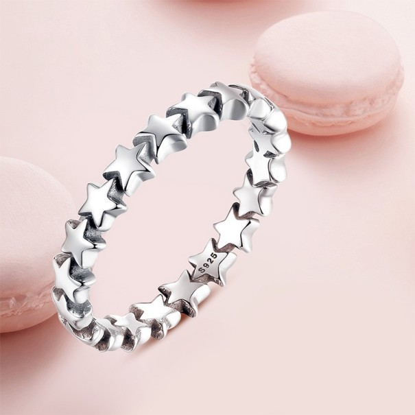 Vrouwen ster ring 9